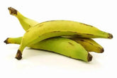 Fresh organic plantain, green and riped  Adomoo